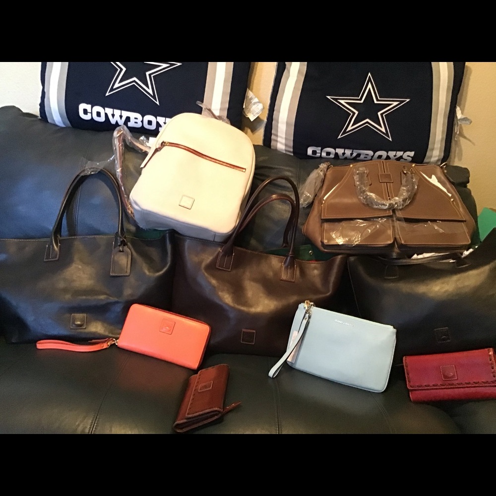 Dooney bags and wallets